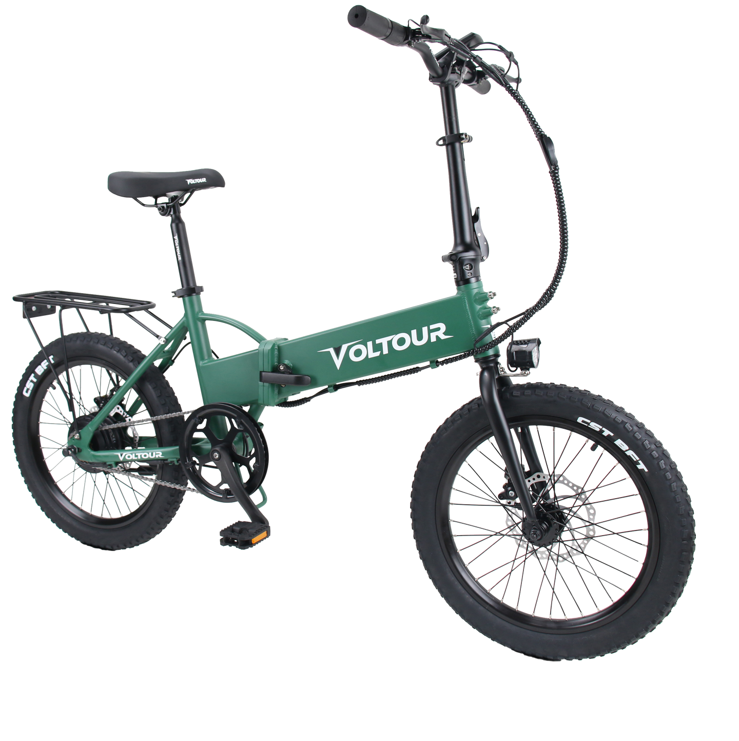 300 Watt Foldable Electric Bike with Step Over Frame - Trailrider